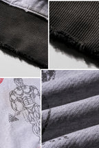 Gold's Iron Legacy Distress Hoodies
