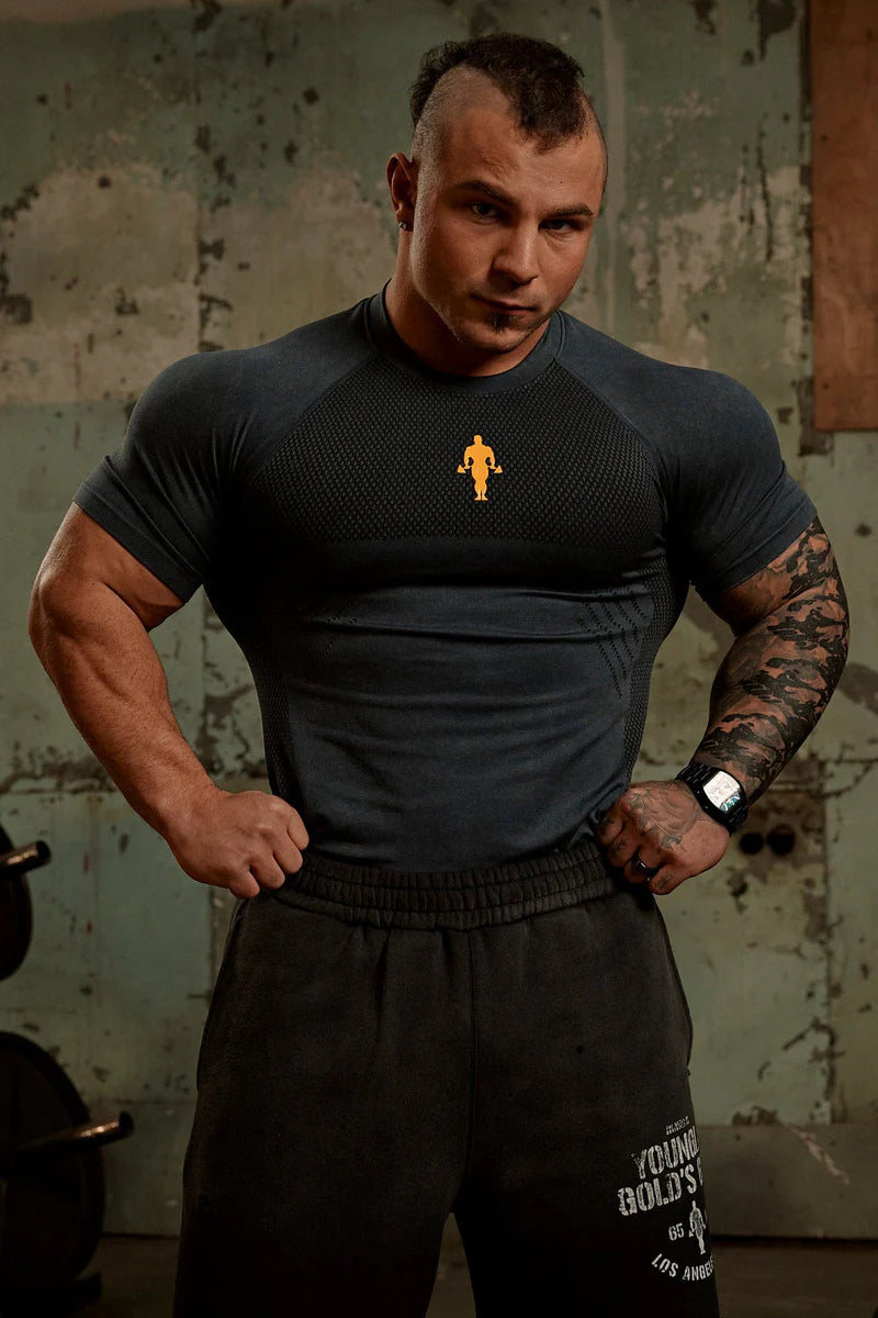 Gold's Iron Legacy Compression Tees