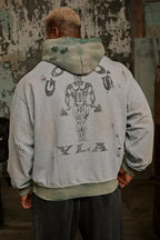 Gold's Iron Legacy Distress Hoodies