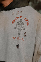 Gold's Iron Legacy Distress Hoodies